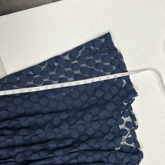 Alfani Navy blue polkadot dress Pre owned - Picture 7 of 9